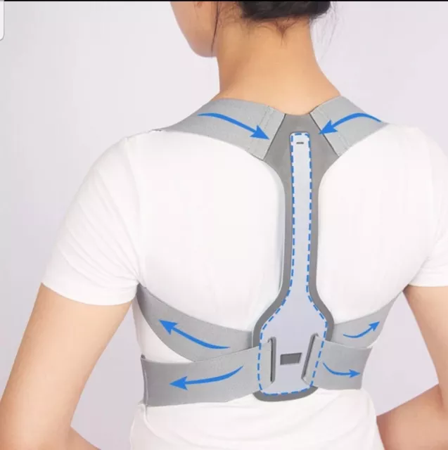 Correcteur de Posture Ajustable pour le Dos et les Epaules, Ceinture de Soutien. 2