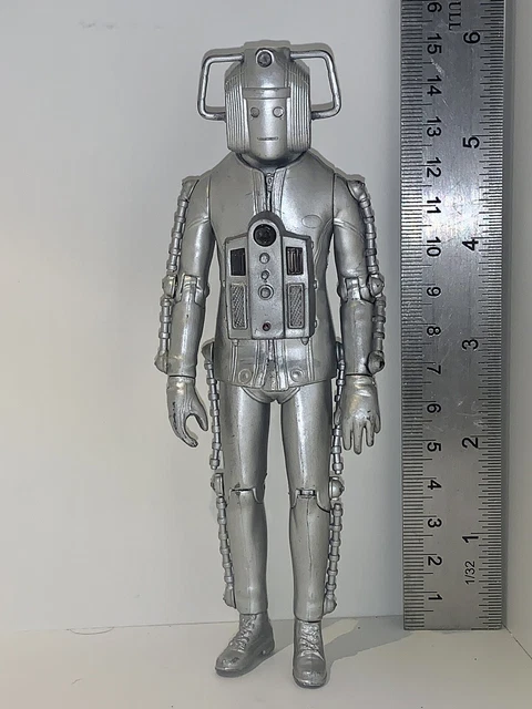 DOCTOR WHO CLASSIC 60s Invasion Cyberman Action Figure 6 Inch Vintage ...