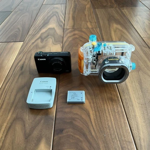 VERY GOOD Canon POWER SHOT Digital Camera Compact S90 Waterproof Case USED VERY GOOD Canon POWER SHOT Digital Camera Compact S90 Waterproof Case USED