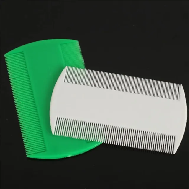Double Sided Nit Fine Tooth Head Lice Hair Combs for Kids Pet Dog