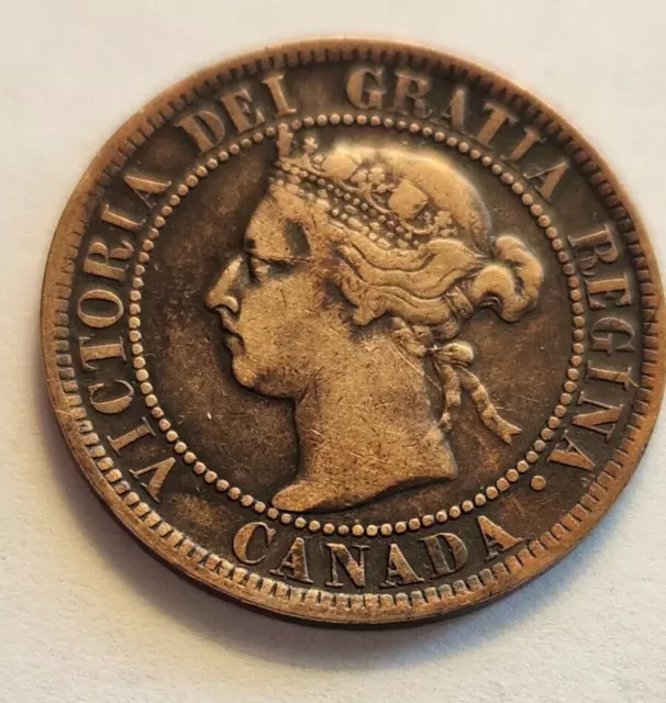 1899 Canada One Cent Coin