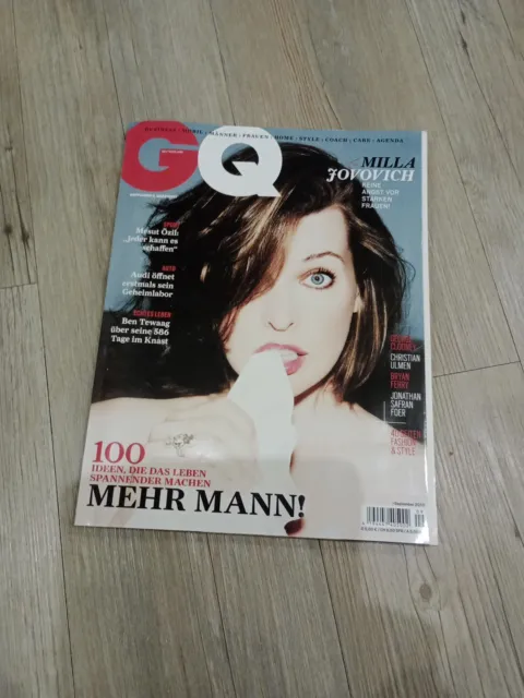 GQ Das Männermagazin - Ausgabe Heft September 2010 Milla Jovovich