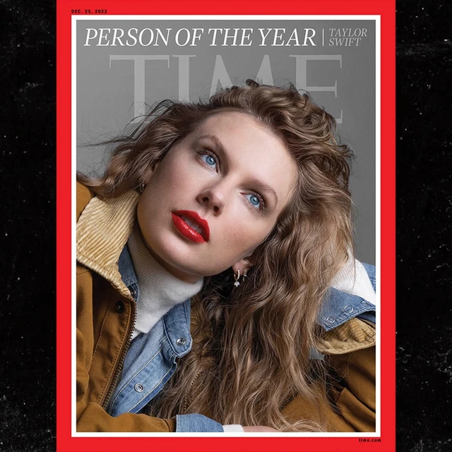 TIME MAGAZINEDECEMBER 25, 2023PERSON OF THE YEARTAYLOR SWIFTBrand