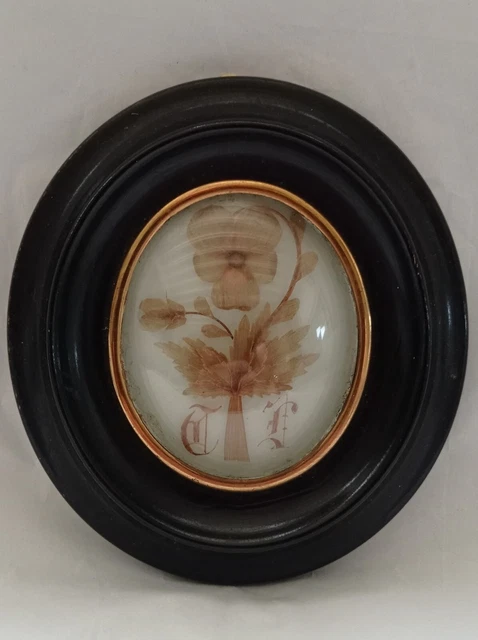 Family Souvenir & Reliquary of a Neighbor & Hairwork & Medallion