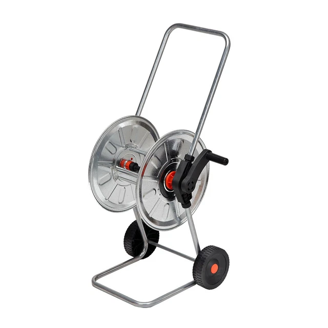 Agrati Schlauchwagen (verzinktes Metall) - max. 50m 1/2" | Gartenbewässerung