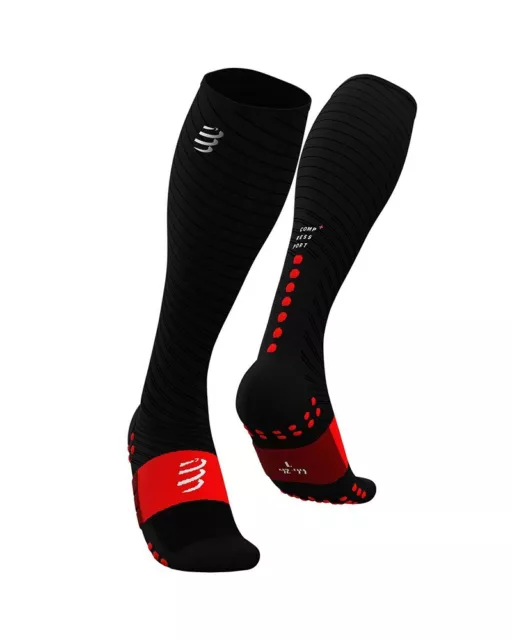 Compressport Full Socken Recovery Socken A Kompression L, Schwarz