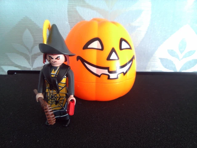 PLAYMOBIL 9894 HALLOWEEN Witch Figure Pre Owned EUR 17,26