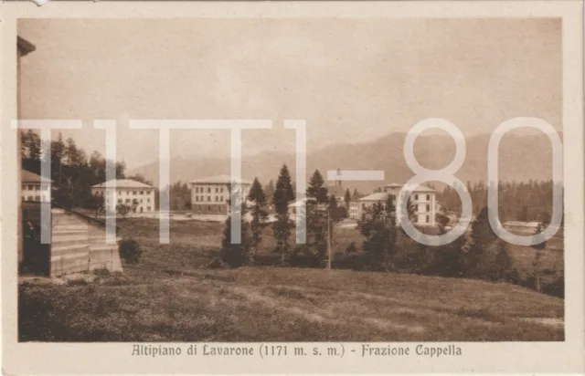 ALTIPIANO DI LAVARONE m.1171 - FRAZIONE CAPPELLA (TRENTO)