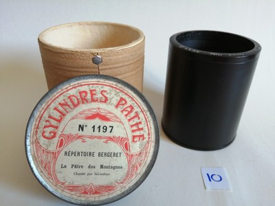 Pathe Cylindre phonographe PATHE inter boite 