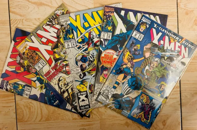 X-Men Volume 2, LOT of 5, (Marvel Comics 1993 Modern Age) #16-20 (NM)