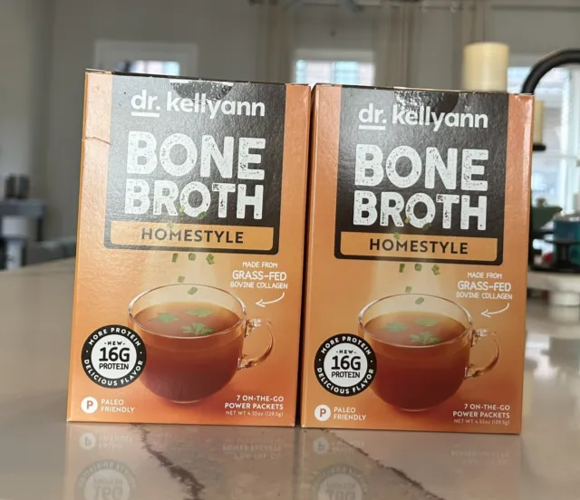 Dr. Kellyann Bone Broth Collagen- 14 Packets 01/2024