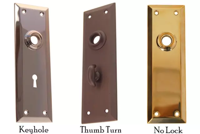 Door Knob Trim Plate