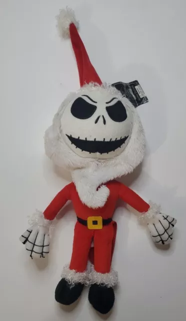 Jack Skellington Plush Nightmare Before Christmas Santa 25 Year Anniversary