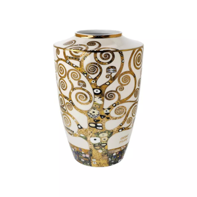 Goebel Vase Gustav Klimt Le Vie Neuf / Emballage D'Origine Design en Porcelaine