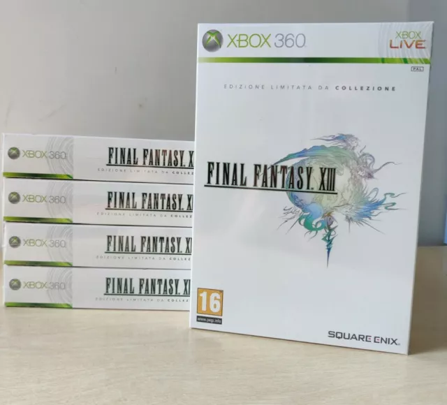 Final Fantasy Xiii Xbox 360 Italiano Nuovo Sigillato Collector Edizione Limited