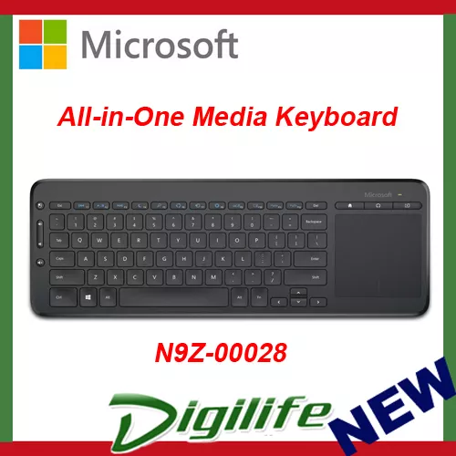 Microsoft All-in-One Media Keyboard w/ Integrated Multi-Touch Track Pad