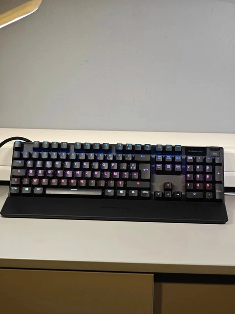 Clavier Mécanique Gamer SteelSeries Apex Pro – RGB, AZERTY, Garanti 1 An