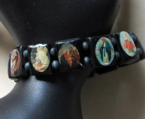 Bracelet Religieux Des Saints Catholiques | Croix Chrétiennes