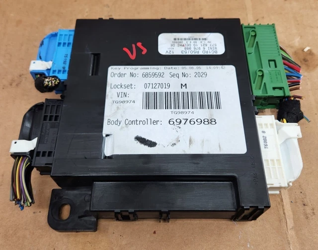 04-06 Mini Cooper R52 BCM BCU Basic Body Control Unit Module BC1RD 577 621 10