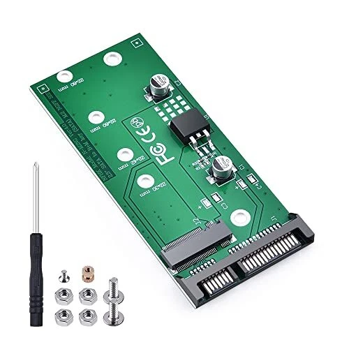 ELUTENG NGFF SATA SSD AdaptateurPas pour NVMe/mSATA USB 3.0 Soutenir UASP 5Gb...