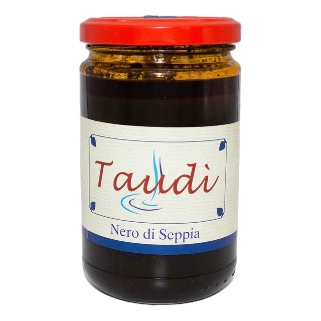 Sugo al Nero di Seppia - Sugo pronto in barattolo - Taudì Conserve in Vetro