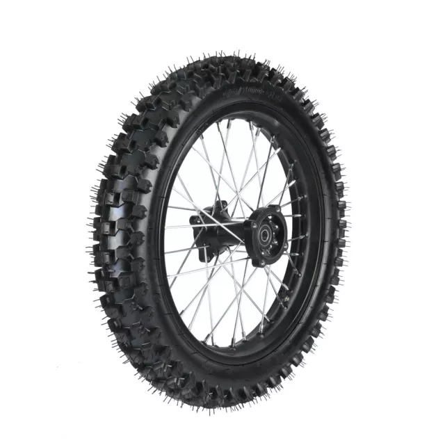 16" Rear Wheel 90/100-16 Tire Rim Dirt Pit Bike BigWheel KLX TTR CRF 150cc 200