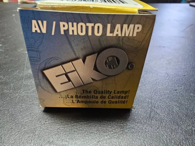 Lot of 2, Eiko AV Photo Lamp, 82V 300W K2B - Open Box