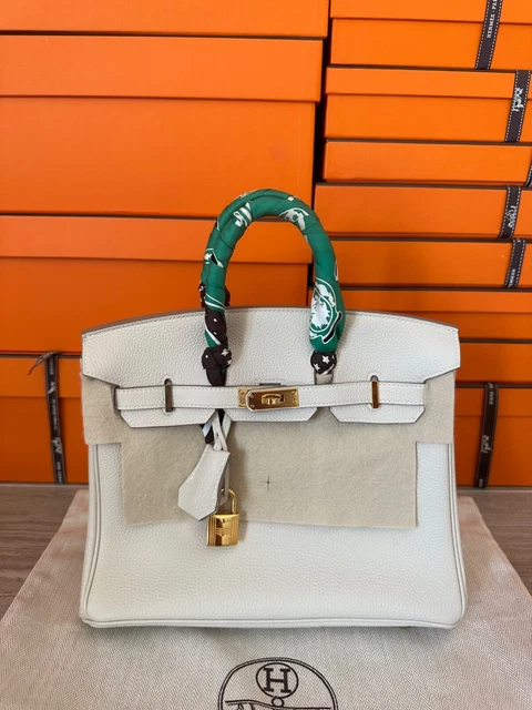 Hermès Birkin 25 Veau Togo In Crai