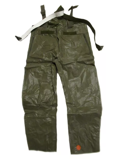 NEW GERMAN ARMY Gummitex Pants military waterproof trousers bibs