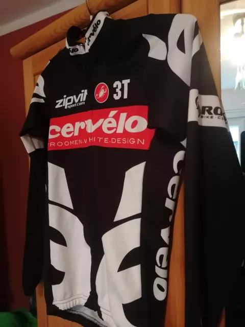 Castelli Profi Team Cervélo Sunweb Radsport Trikot Gr. XS / S schwarz RARITÄT !