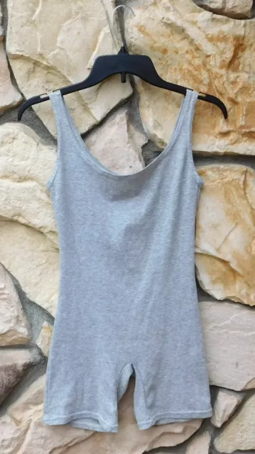 VTG 80's 90's O.U.C.H !  Unitard Leotard BodySuit Shorts One Piece Medium