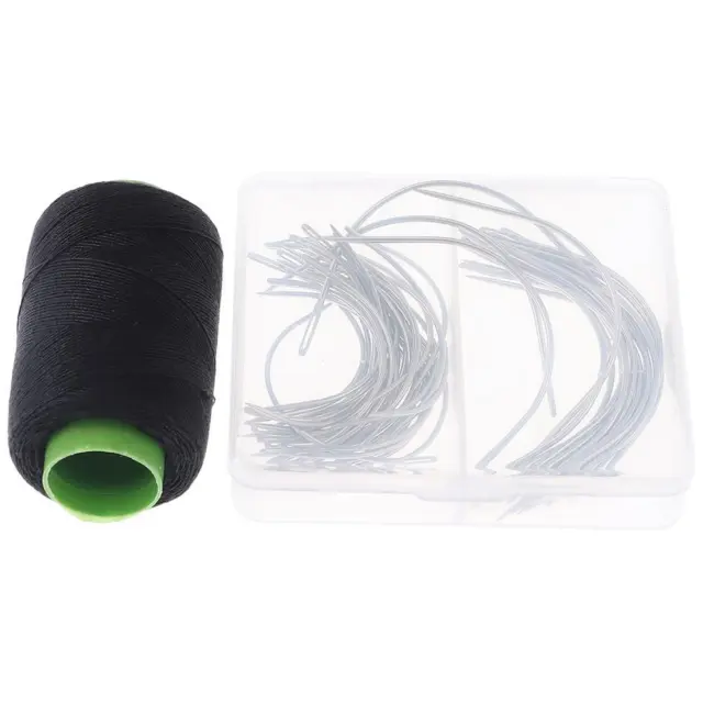 AND THREAD LEATHER sewing large eye sewing curved sewing needles curved  needle $14.12 - PicClick AU