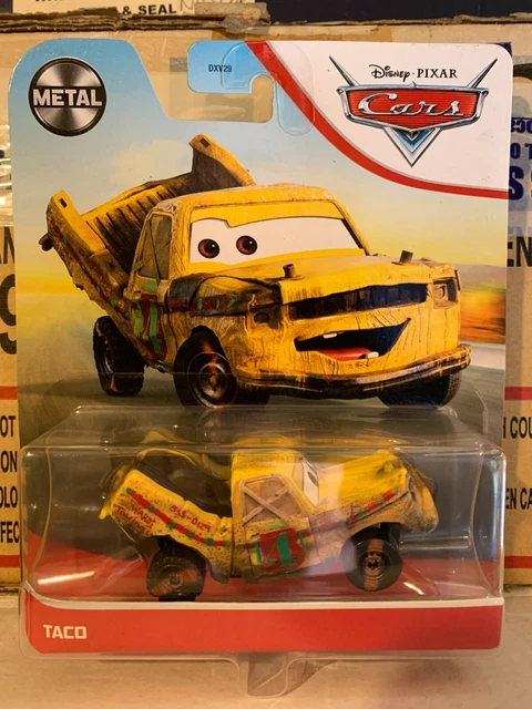 Disney Pixar Cars Taco Thunder Hollow Mattel 1.55 Scale BNIB