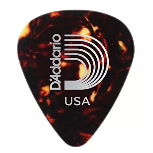 Planet Waves Shell-Color Celluloid Guitar Picks, 10 pack, Medium