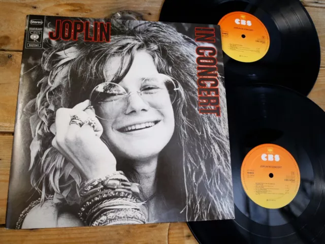 Janis Joplin Joplin In Concert Lp 33T Vinyle Ex Cover Ex Original 1972 Europe