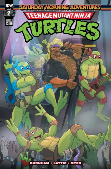 Teenage Mutant Ninja Turtles Saturday Morning Adventures #2 Billy Martin Variant