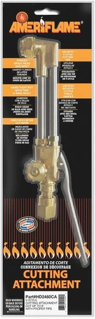 Ameriflame HD2460CA 10.5" Heavy Duty Cutting Attachment, Cut Up To 8"