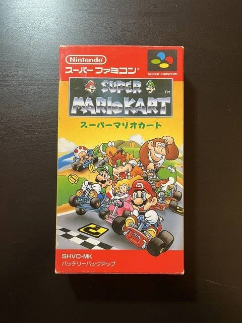 SUPER MARIO KART - Nintendo Super Famicom SFC - Complet - NTSC-J ...