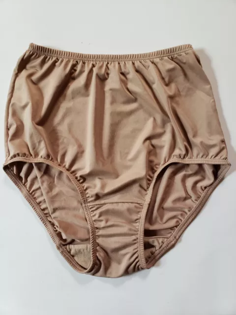 OLGA BY WARNERS Full Briefs Beige Underwear Hi Cut Panty Lingerie Soft  Panties $12.99 - PicClick