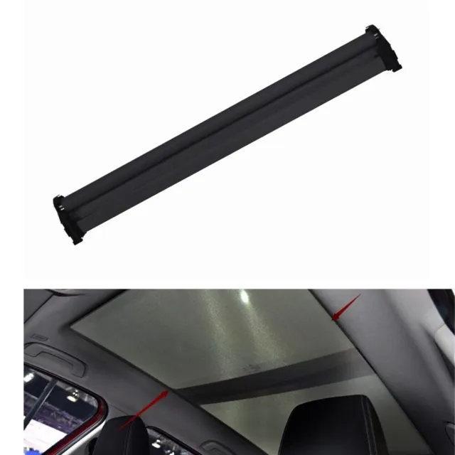 1x Black Sunroof Sun Roof-Sunshade Shade Curtain Cover For 2016-2018 BMW X1 F45
