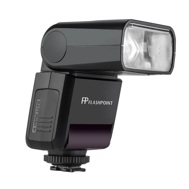 Flashpoint Zoom-Mini TTL R2 Flash With Integrated R2 Radio Transceiver - Canon M