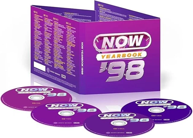 NOW YEARBOOK 1998 - Various Artists (NOW) 4CD Box Set £9.03 - PicClick UK