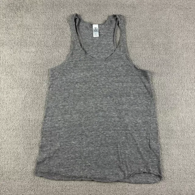 Alternative Apparel Womens Eco-Jersey Tank Top Gray Size Medium