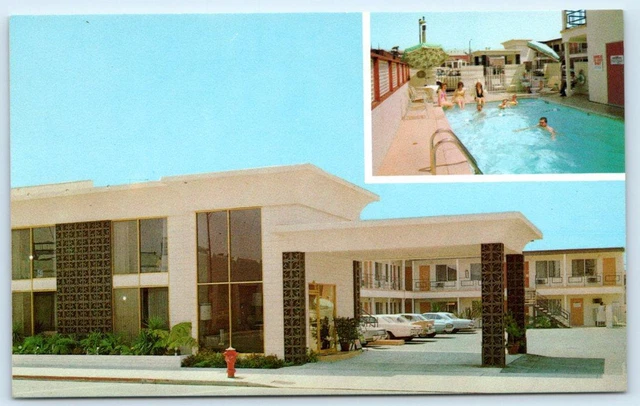 GLENDALE, CA California ~ Roadside REGALODGE MOTEL  c1960s Postcard