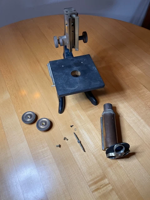 Ernst Leitz Antique Brass Microscope