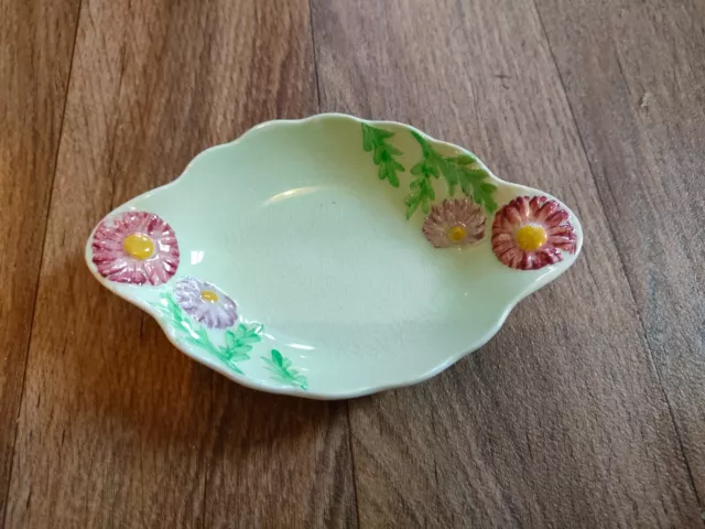 Carlton Ware Pyrethrum Design Green Jam Dish 1939.