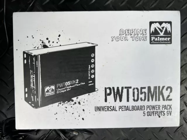 PALMER PWT 12 MK2 Pedalboard Power Supply (1418) EUR 49,00 - PicClick DE