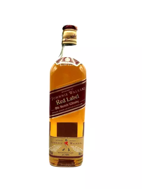 Vintage Johnnie Walker Red Label Old Scotch Whisky 1990's 75cl 40%