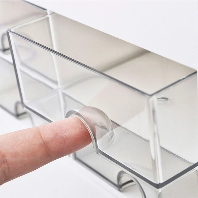 Stationery Organizer Desk Organizer with Drawers Jewelry Storage Box for Office 3