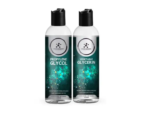 Propylene Glycol and Vegetable Glycerin 2 Pack Bundle 500Ml Each – Non-Toxic, Sa